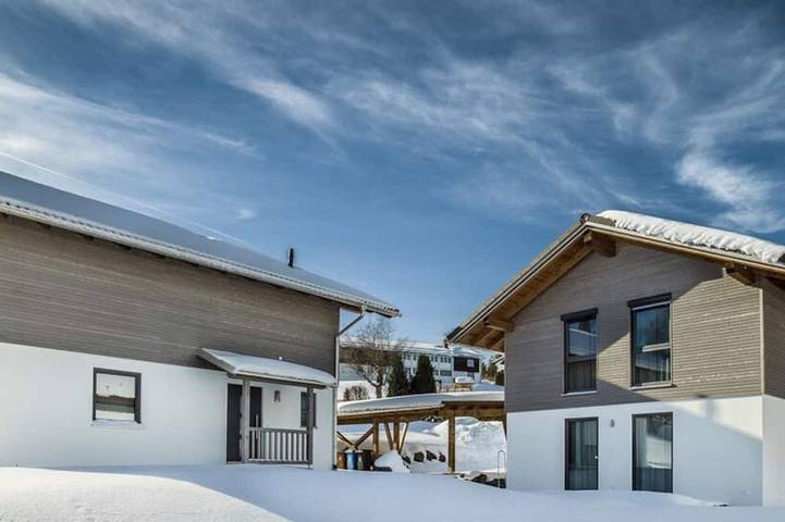 Chalet für 5 Personen, mit Garten und Terrasse in Steibis
