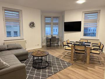 Ferienwohnung für 6 Personen, mit Ausblick in Bitterfeld