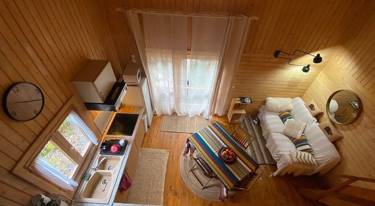 Chalet sur petite base de loisirs avec lacs / piscines in Layrac, Région d'Agen