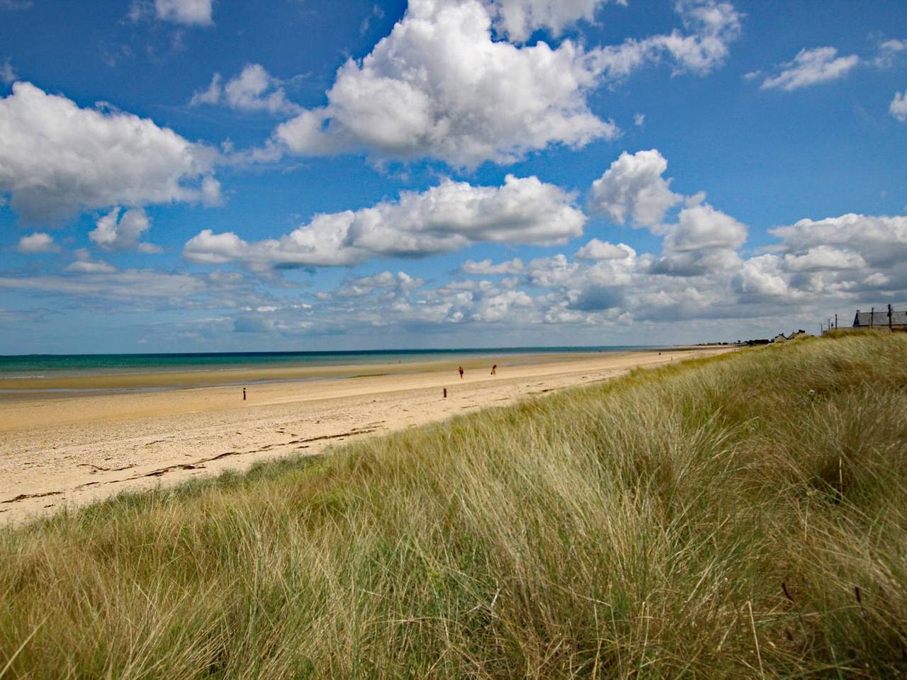 Familienferienhaus nahe am Strand in Saint-Marcouf, Cherbourg und Umgebung
