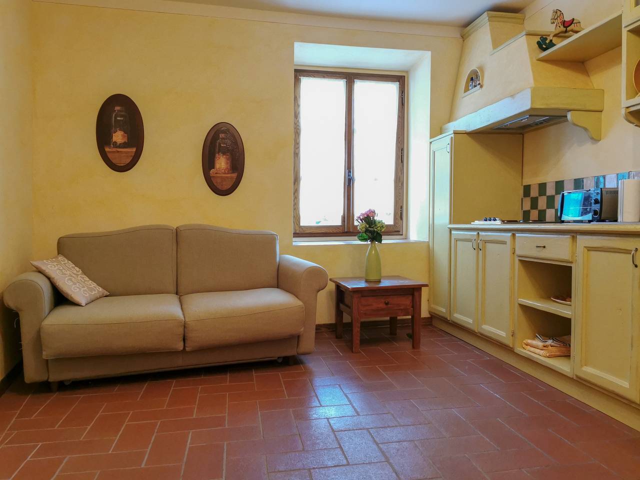 Appartamento intero, Appartamento vacanze per 2 persone con giardino in Loro Ciuffenna, Valdarno