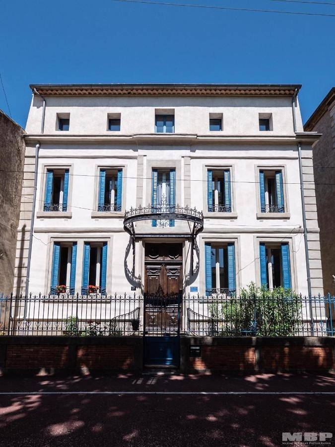 Chambre d’hôte pour 2 personnes, avec Terrasse et Jardin ainsi que Piscine et Vue à Saint-Laurent-de-la-Cabrerisse