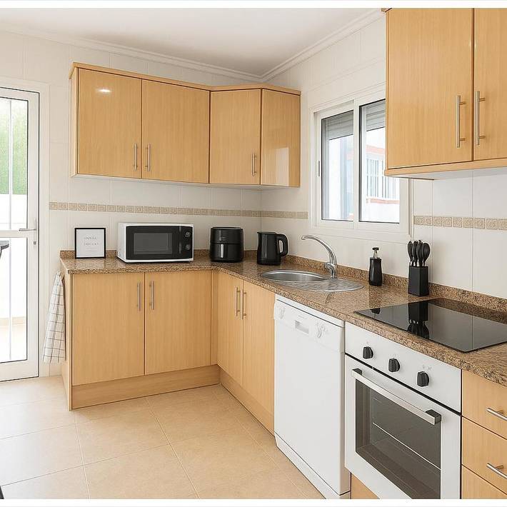 Casa rural para 6 personas, con jardín además de piscina y vistas en Santa Pola - 3