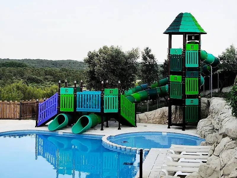 Mobil-home Aqua 3 rooms 4 people Air-conditioned Terrace Semi-Couture in Calvisson, Mediterranean Coast (France)