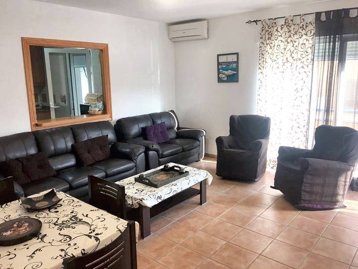 Apartamento para 6 personas, con balcón en Villaricos