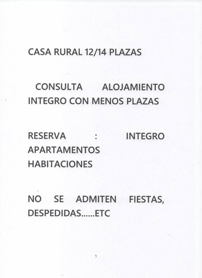 Casa rural para 13 personas, con jacuzzi, Se admiten mascotas en Provincia de Zaragoza - 2