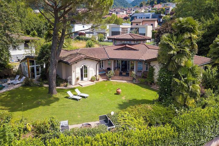 Villa für 8 Personen, mit Garten, mit Haustier am Luganersee