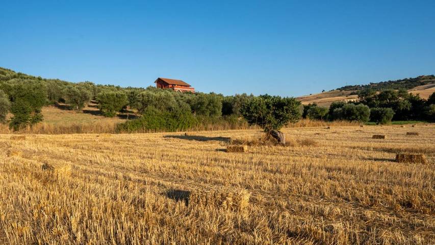 Alloggio in famiglia per 2 persone, con piscina e panorama nonché terrazza e piscina per bambini in Calabria