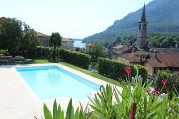 Gîte pour 6 personnes, avec terrasse dans Mergozzo