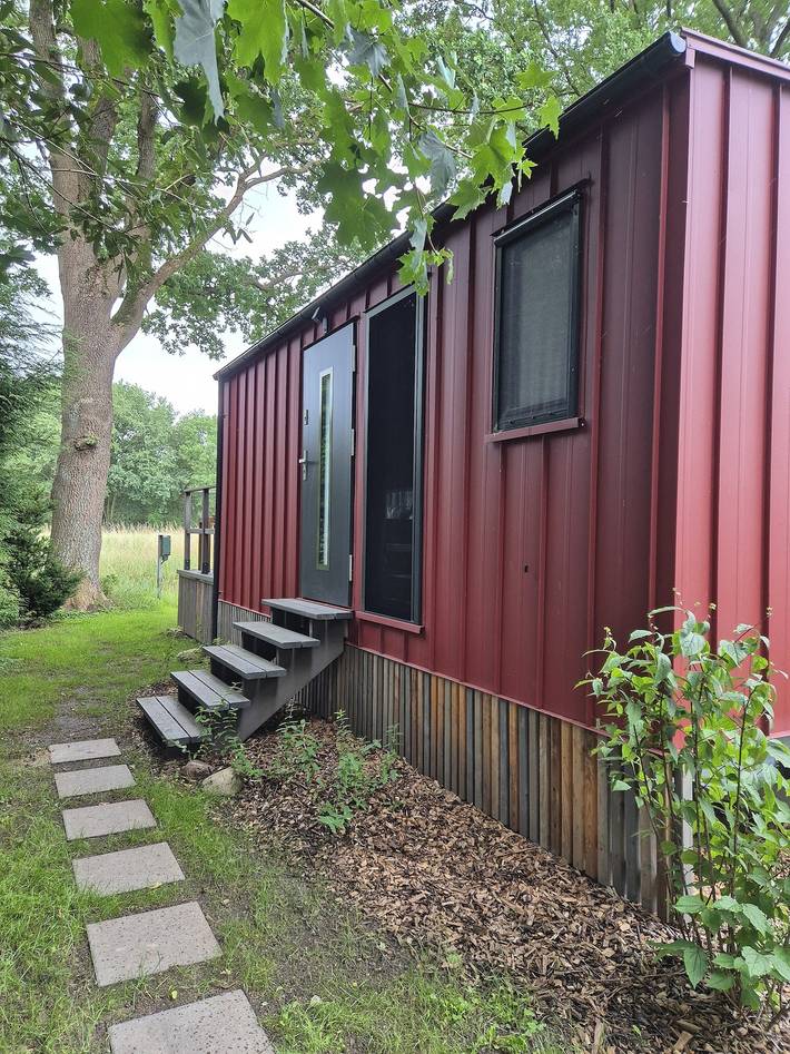 Wohnwagen für 2 Personen, mit Garten und Balkon in Niedersachsen