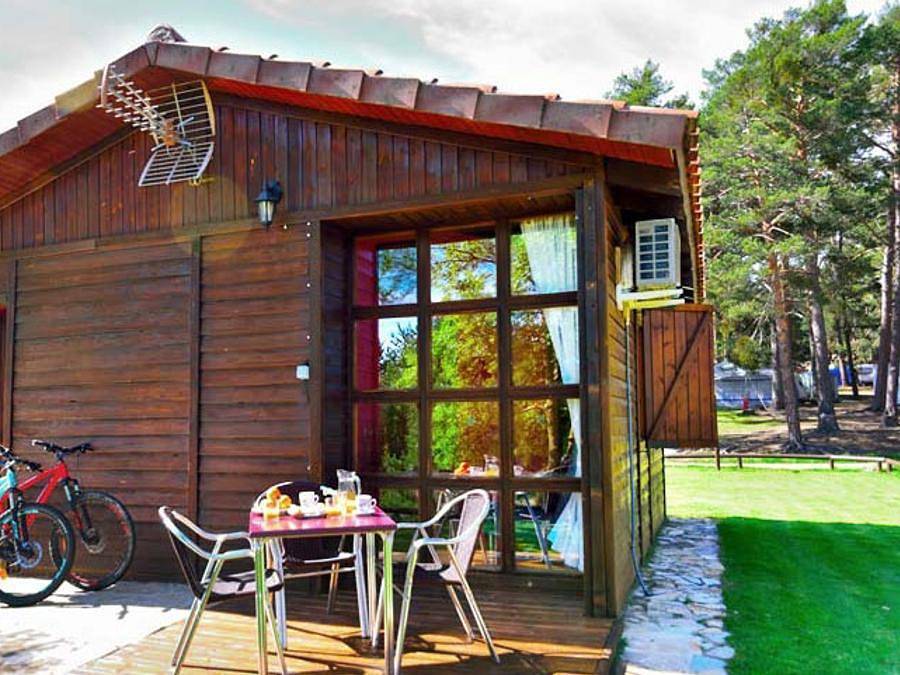 Camping Urbión - Bungalow 4 personen - B. Bellavista 1 Hab in Soria, Soria Provinz