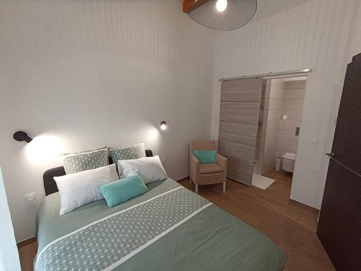 Maison d’hôte pour 2 personnes, avec Terrasse ainsi que Jardin et Vue