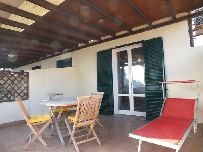 Ganze Wohnung, Ferienwohnung "Golden River 8" mit Meerblick in Marina di Campo, Campo nell'Elba