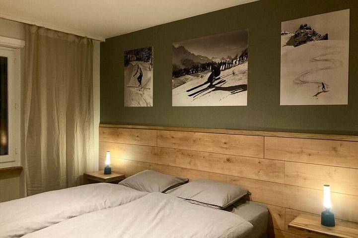 Ganze Wohnung, Large 1 bedroom - free parking - dream views- in Leukerbad, Leukerbad & Umgebung