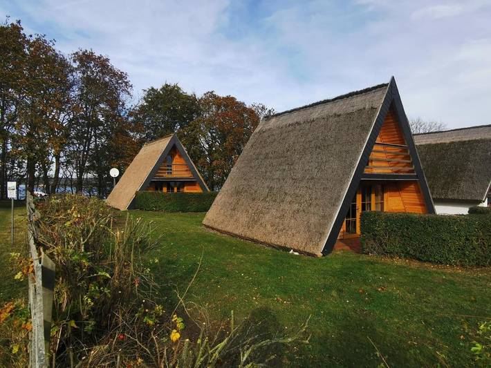 Ferienhaus für 4 Personen, mit Ausblick und Garten, mit Haustier in Middelhagen