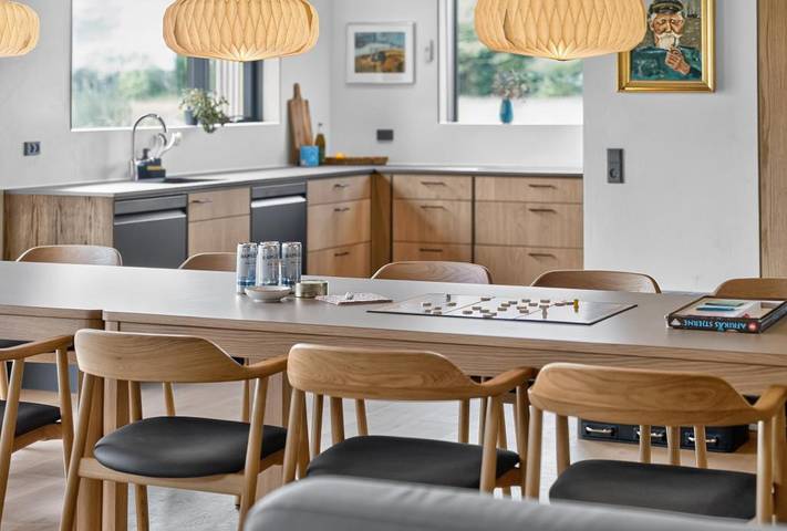 Ferienhaus für 14 Personen, mit Balkon/Terrasse und Pool sowie Sauna in Skallerup Klit - 4