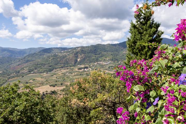Room 'Salina' with shared terrace, shared garden and air conditioning in Patti, Monti Nebrodi
