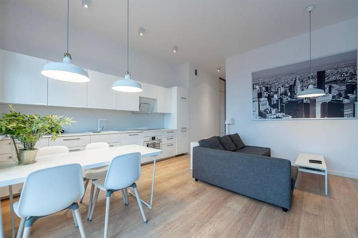 Loft dla 8 osób, z widok i balkon w Łódź