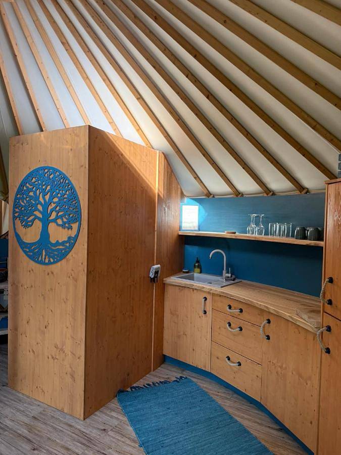 Camping für 3 Personen, mit Ausblick und Garten sowie Sauna und Terrasse in Tschechien - 3