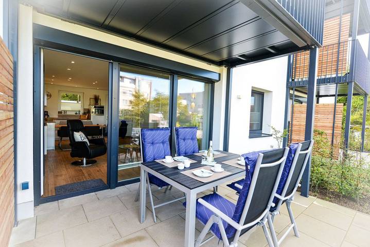 Ferienwohnung für 3 Personen, mit Terrasse und Ausblick, mit Haustier in Sahlenburg - 3