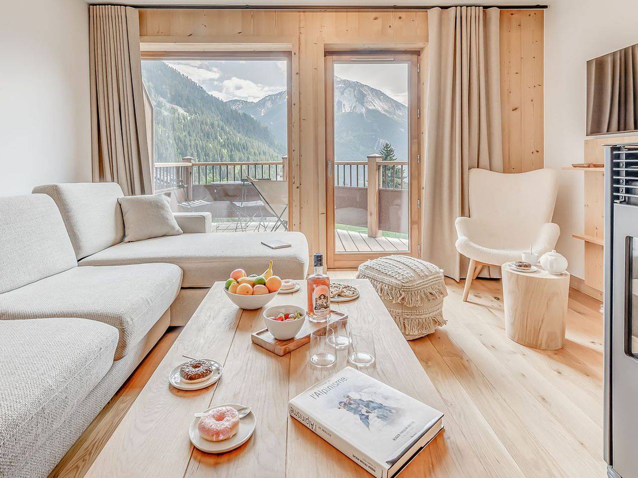 Apartamento entero, Champagny en Vanoise - Apartamento acogedor para 6 personas con terraza y balcón in Champagny-en-Vanoise, Parque Nacional de Vanoise