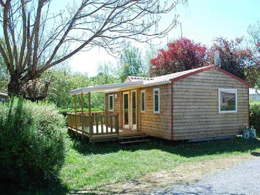 Camping Le Repaire - Mobilheim 6 personen - Mh 40 m² in Thiviers, Périgord Vert