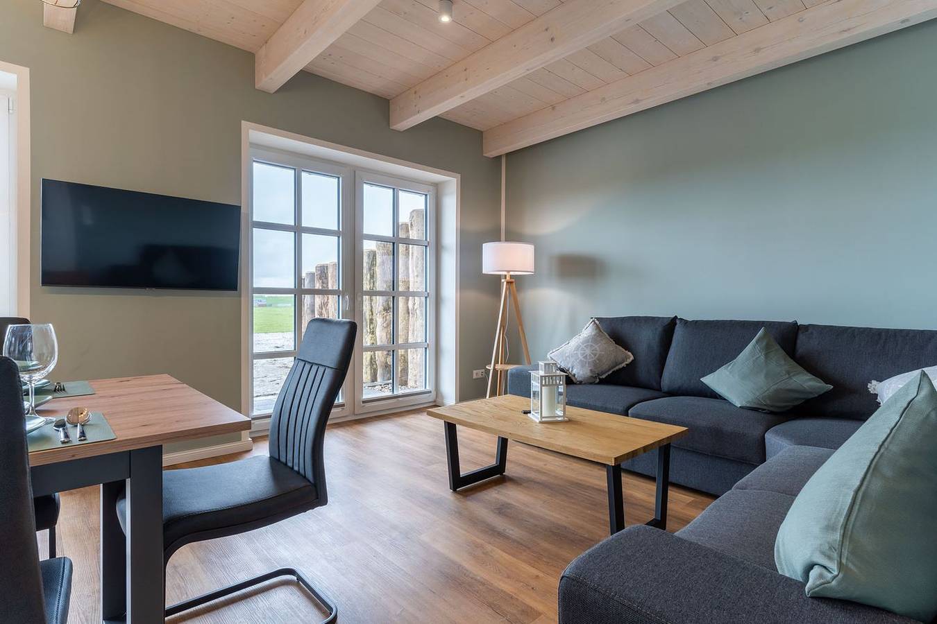 Neubau!! Dhh direkt an der Eider für bis zu 6 Personen in Karolinenkoog, Eider-Treene-Sorge