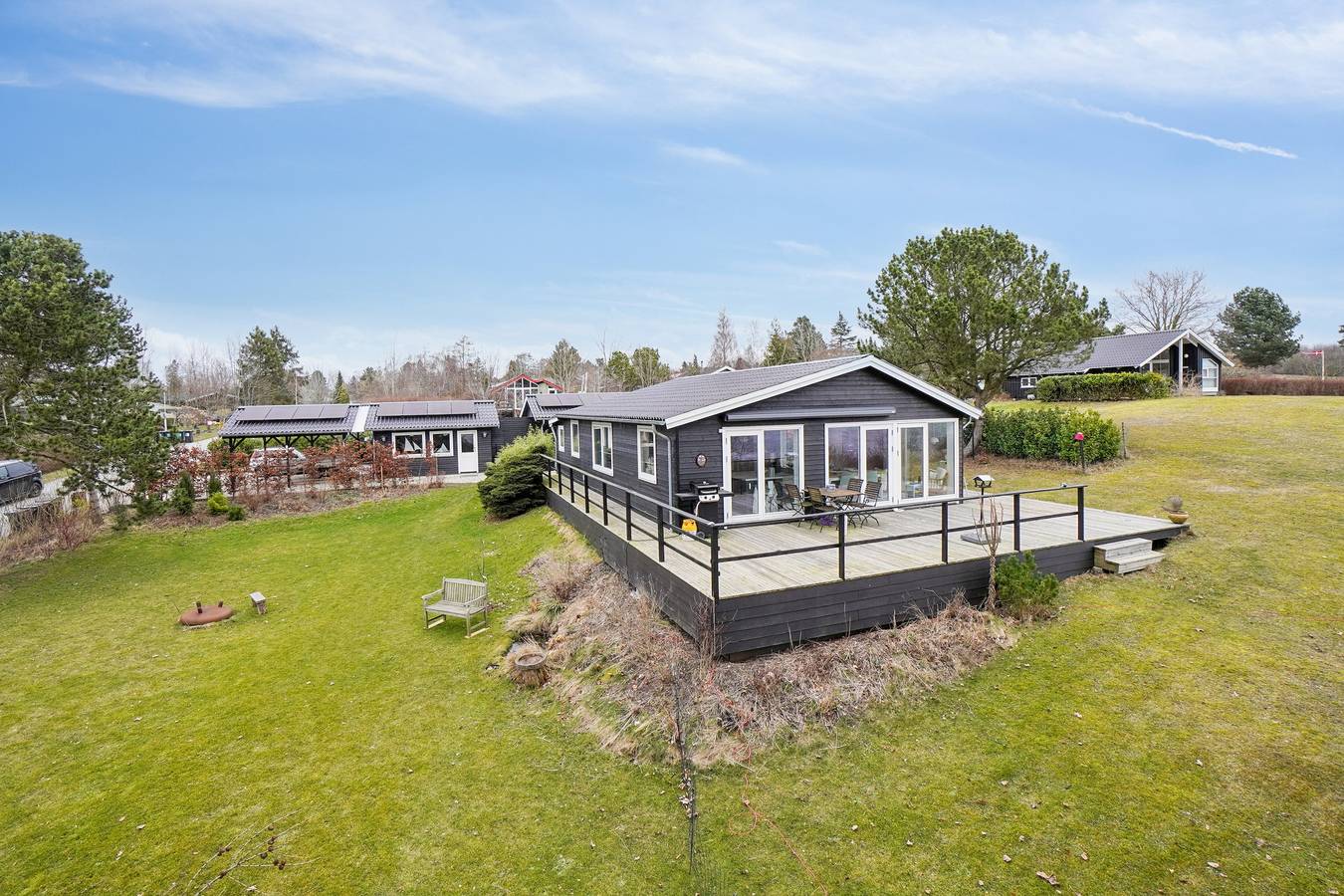 Bella casa vacanze sul Vellerup Vig in Vellerup, Skibby