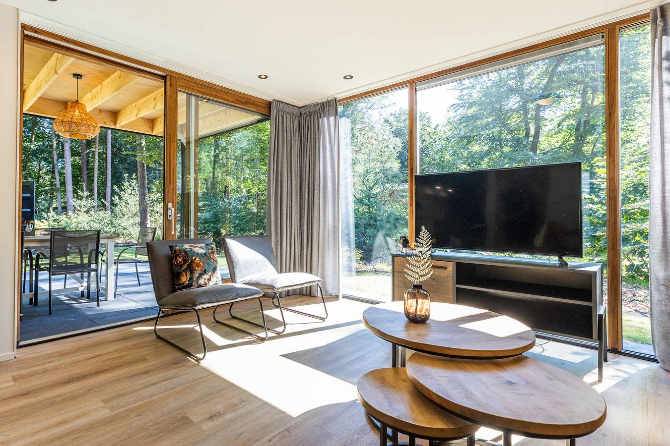 Camping en Bungalowpark de Norgerberg — 6 Personen Ferienhaus Wellness deluxe in Drenthe