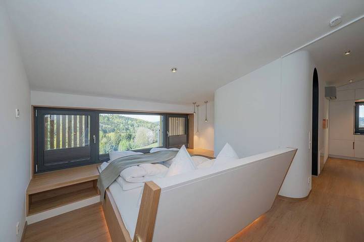 Ferienwohnung für 2 Personen, mit Garten und Balkon sowie Sauna in Breitenberg