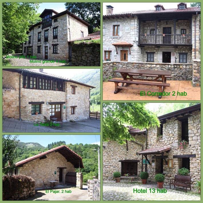 Casa rural para 7 personas, con vistas y jardín en Peñamellera Alta - 2