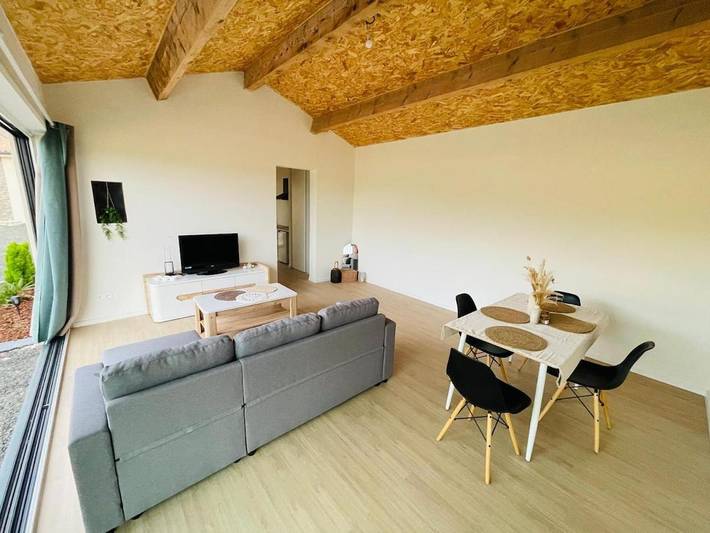Gîte pour 4 personnes, avec terrasse, animaux acceptés à Tuzaguet
