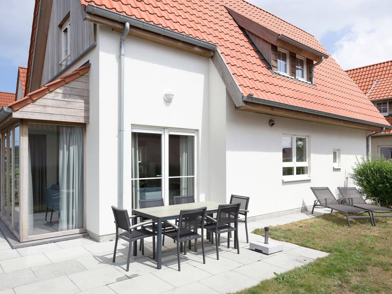 Villa in Breeduyn mit Garten in Bredene, Belgische Küste