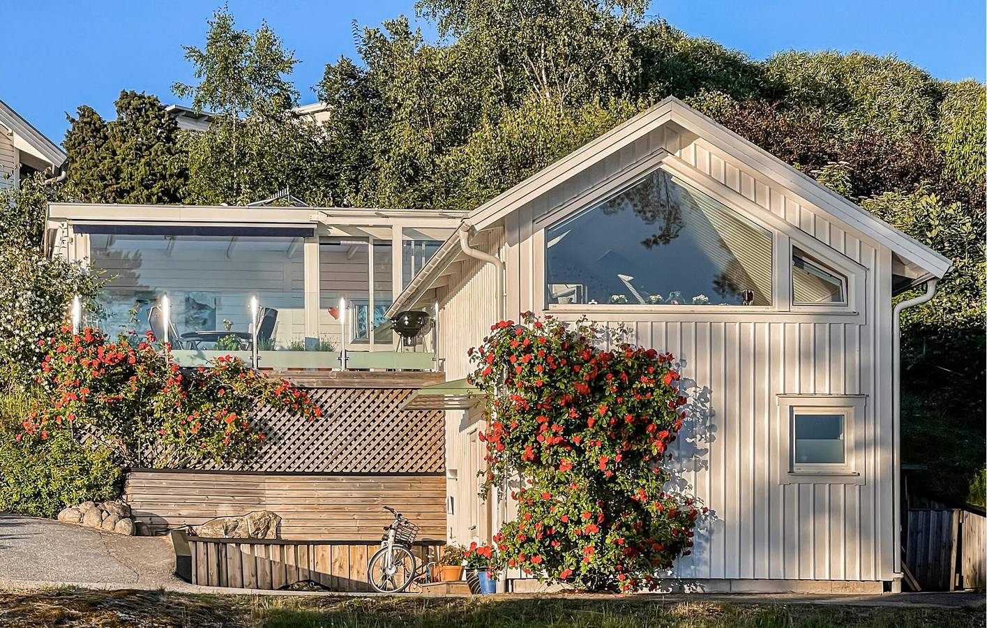 Ferienhaus für 4 Personen mit Seeblick in Alingsås und Umgebung, Mjörn