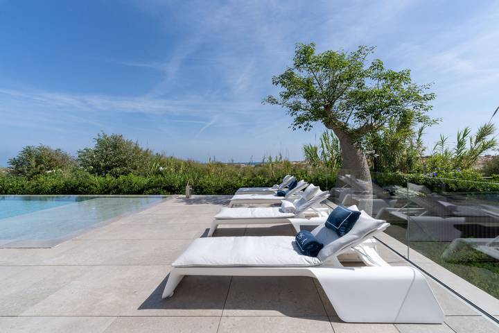 Chalet para 14 personas, con terraza además de vistas al mar y jardín en Safor - 3