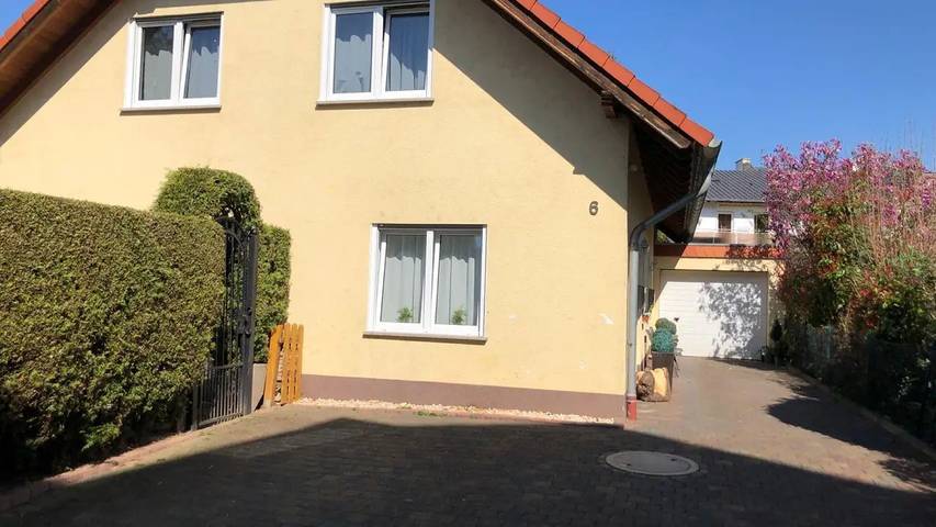 Ferienwohnung für 4 Personen, mit Garten, mit Haustier
