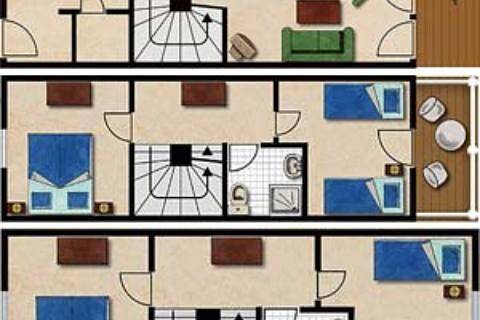 Bungalow für 8 Personen, mit Terrasse in Rheinsberg - 2