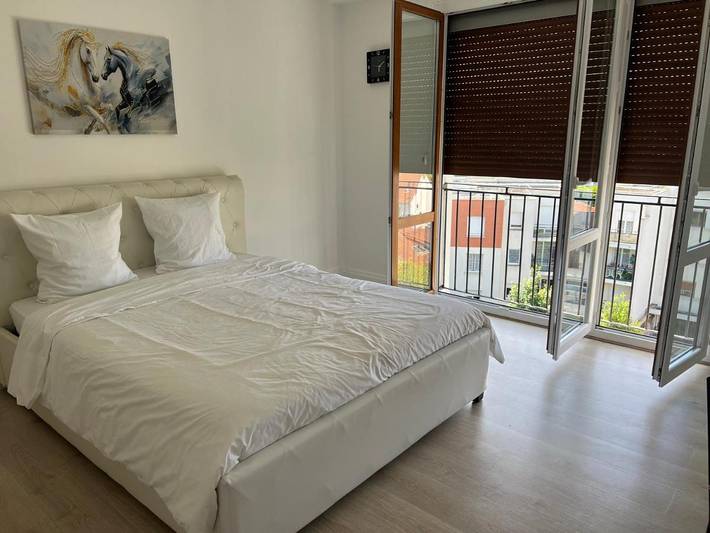 Appartement de vacances pour 2 personnes, avec jardin