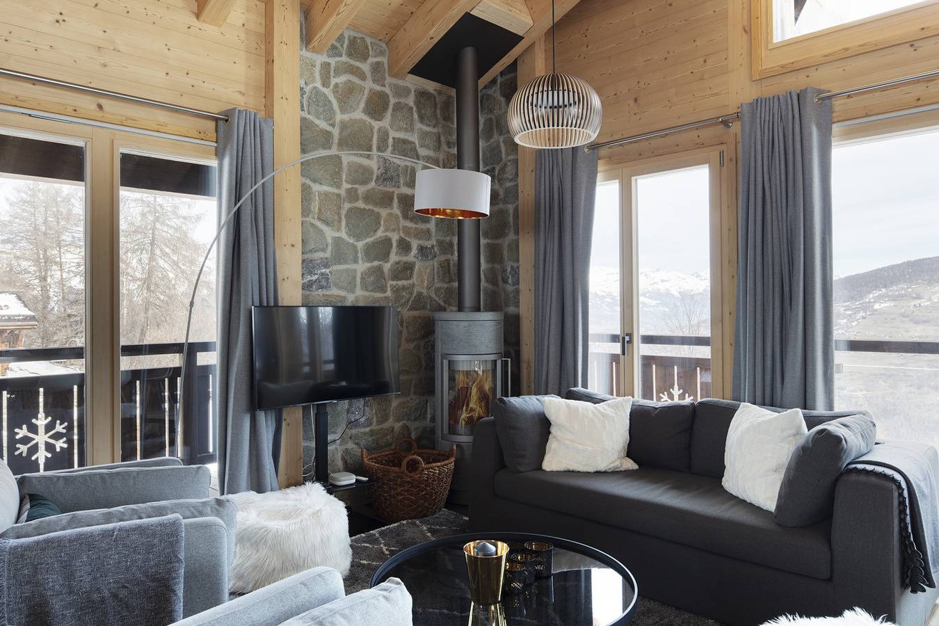 Bishorn Cosy chalet 4 personnes in Les Masses, Vex