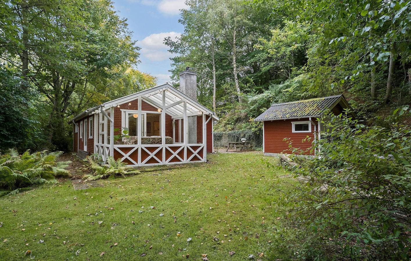 Ferienhaus für 5 Personen mit Terrasse in Limfjord in Nordjütland