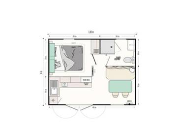 Camping voor 4 Personen in Fabrezan, Narbonne en omgeving, Afbeelding 3