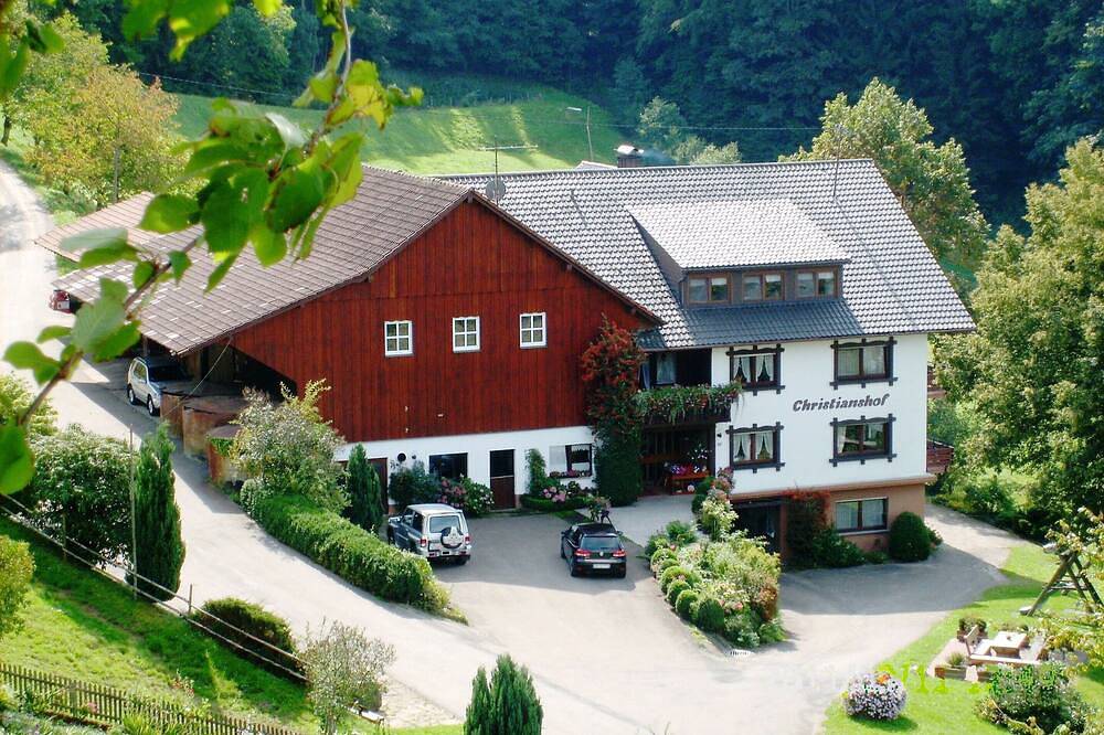 Ganze Wohnung, Christianshof  - 'Appartement' mit Bergblick, Gemeinschaftsgarten und Wlan in Oppenau, Mittlerer Schwarzwald