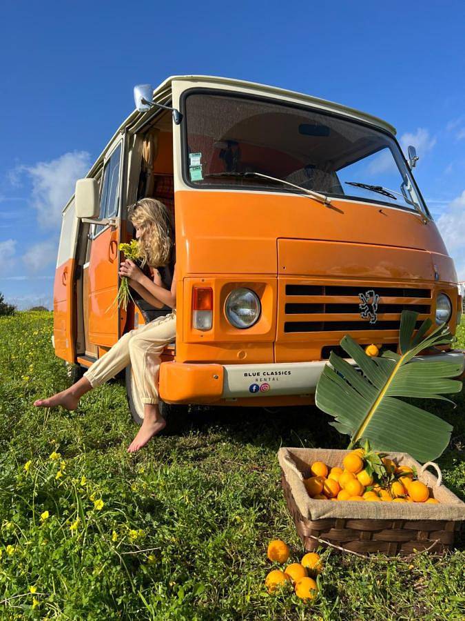 Rent a J9 Camper Van with Blue Classics in Praia da Rocha, Portimão