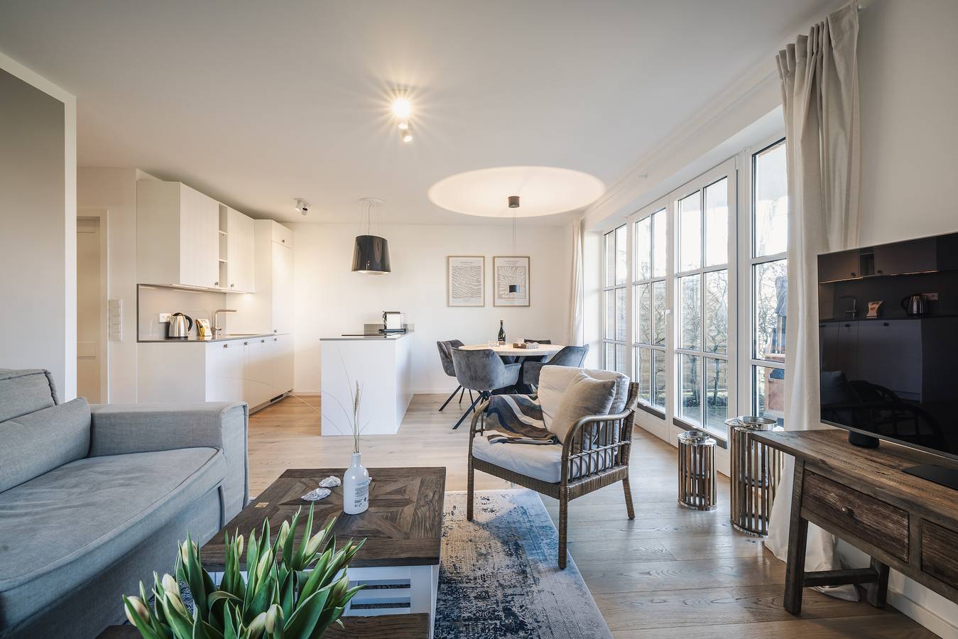 Apartamento vacacional entero, Apartamento de vacaciones para 3 personas con terraza in Niendorf, Timmendorfer Strand