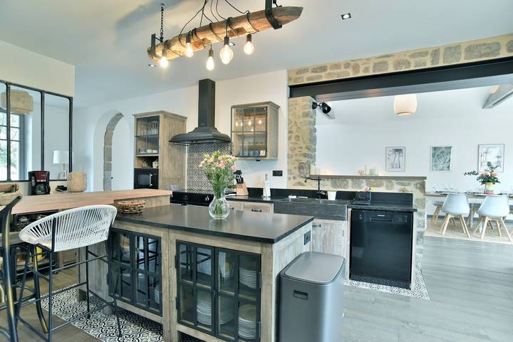 Ferienhaus für 10 Personen, mit Terrasse und Garten in der Bretagne - 3