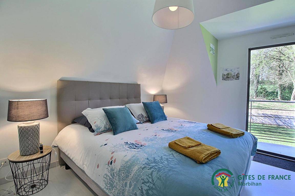 Villa le Nid Breton - Chambre familiale in Bignan, Région de Pontivy