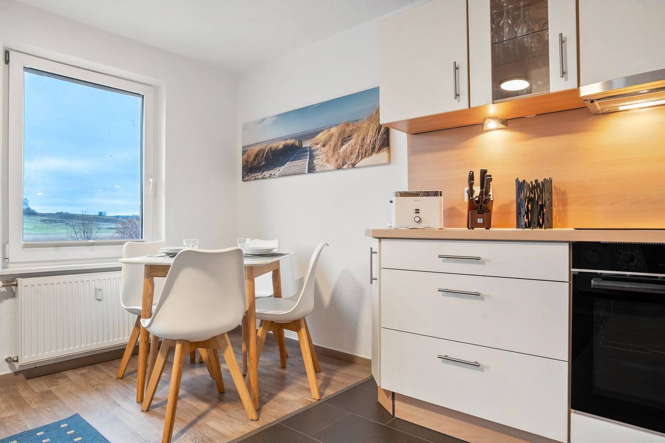 Entire apartment, Apartment '3 Sandstrand' with Lake View, Private Terrace and Wi-Fi in Seedorf (Sellin), Sellin