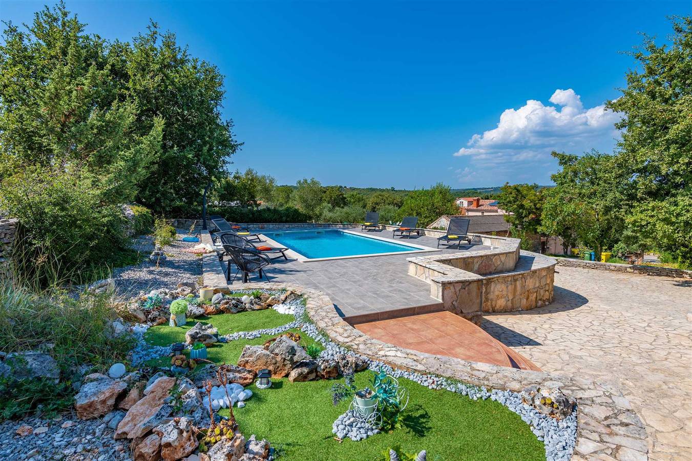 Ganze Wohnung, Ferienhaus Villa Delore in Marčana, Südküste Istrien