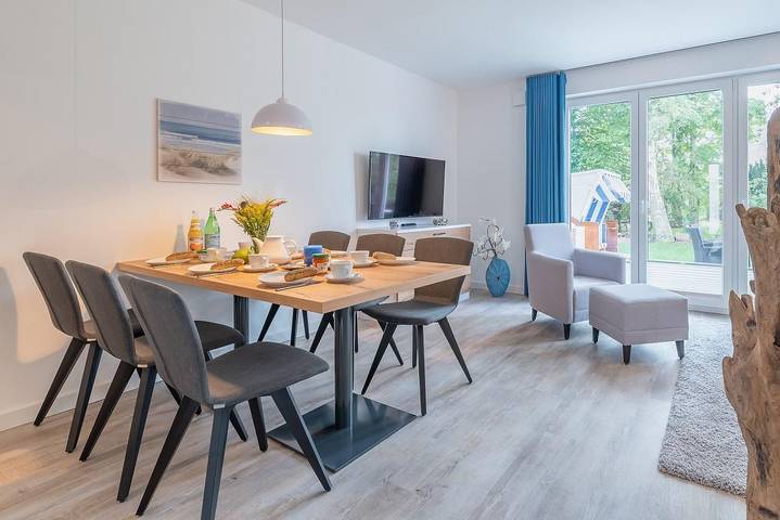 Ferienhaus für 6 Personen, mit Terrasse und Garten in Börgerende-Rethwisch