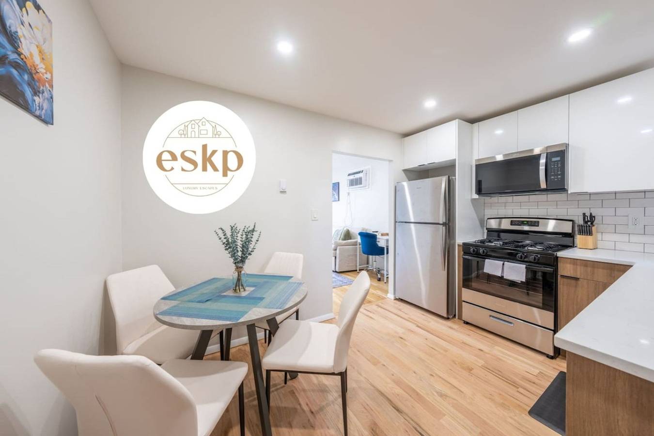 Apartamento entero, Modern 2Br 8 mins to Penn Station | Wifi & Laundry in Newark, Condado de Essex (NJ)